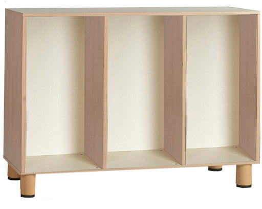 Mueble de 3 compartimentos 105x41x70h cm