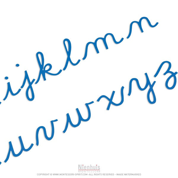 Imagen de Alphabet-mobile-medium-cursive-blue