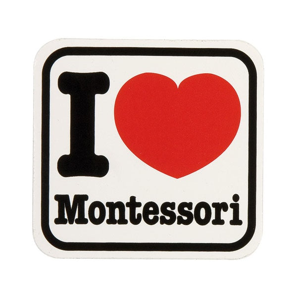 Imagen de Autocollant-i-love-montessori