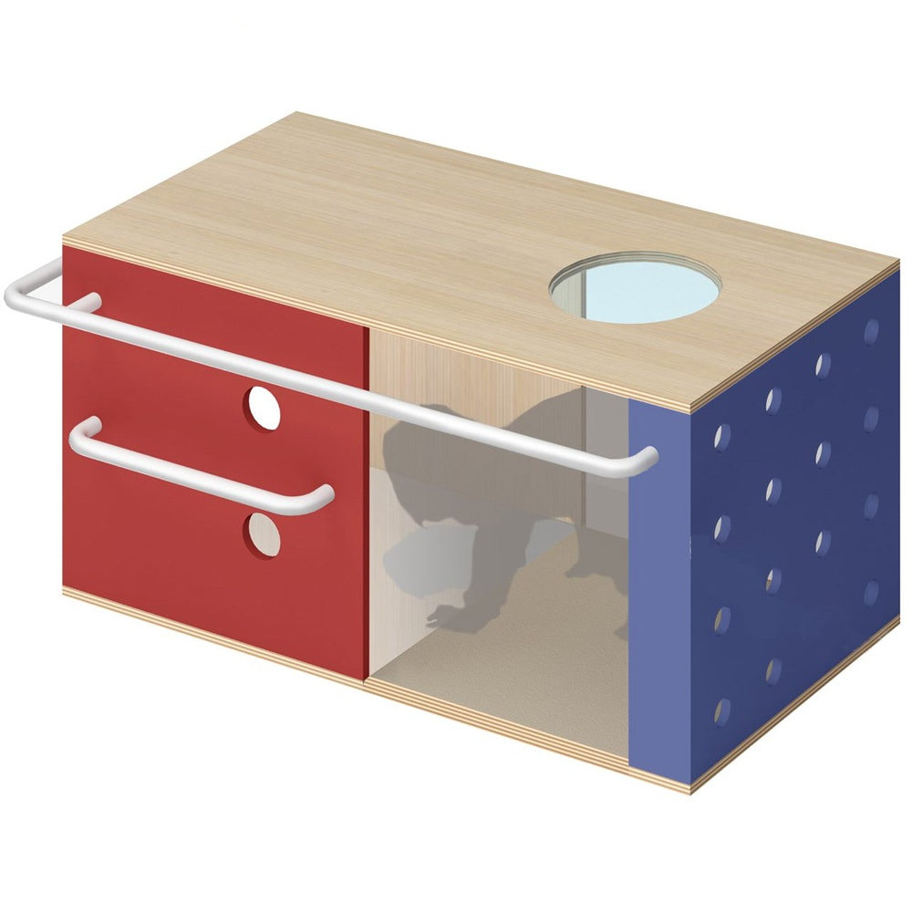 Cubo Mediano mueble primeros pasos 110x55x55h cm