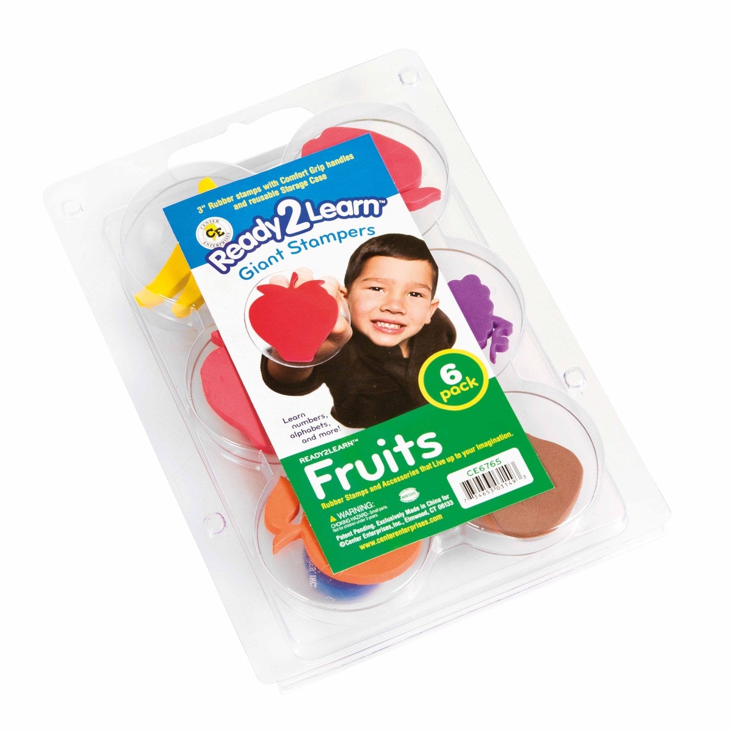 Sellos Jumbo - Frutas - Tamaño 8 cm