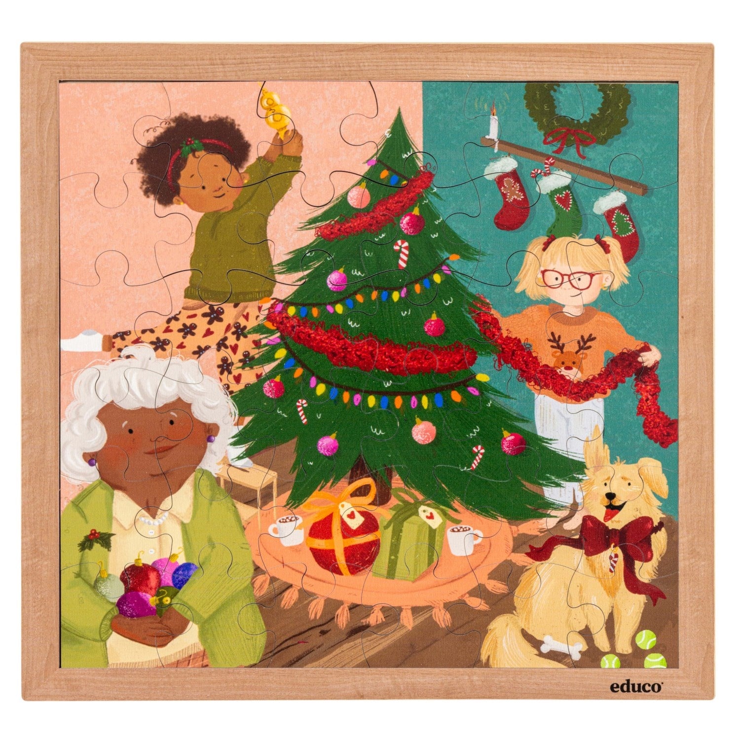 Puzzle de celebraciones - Navidad