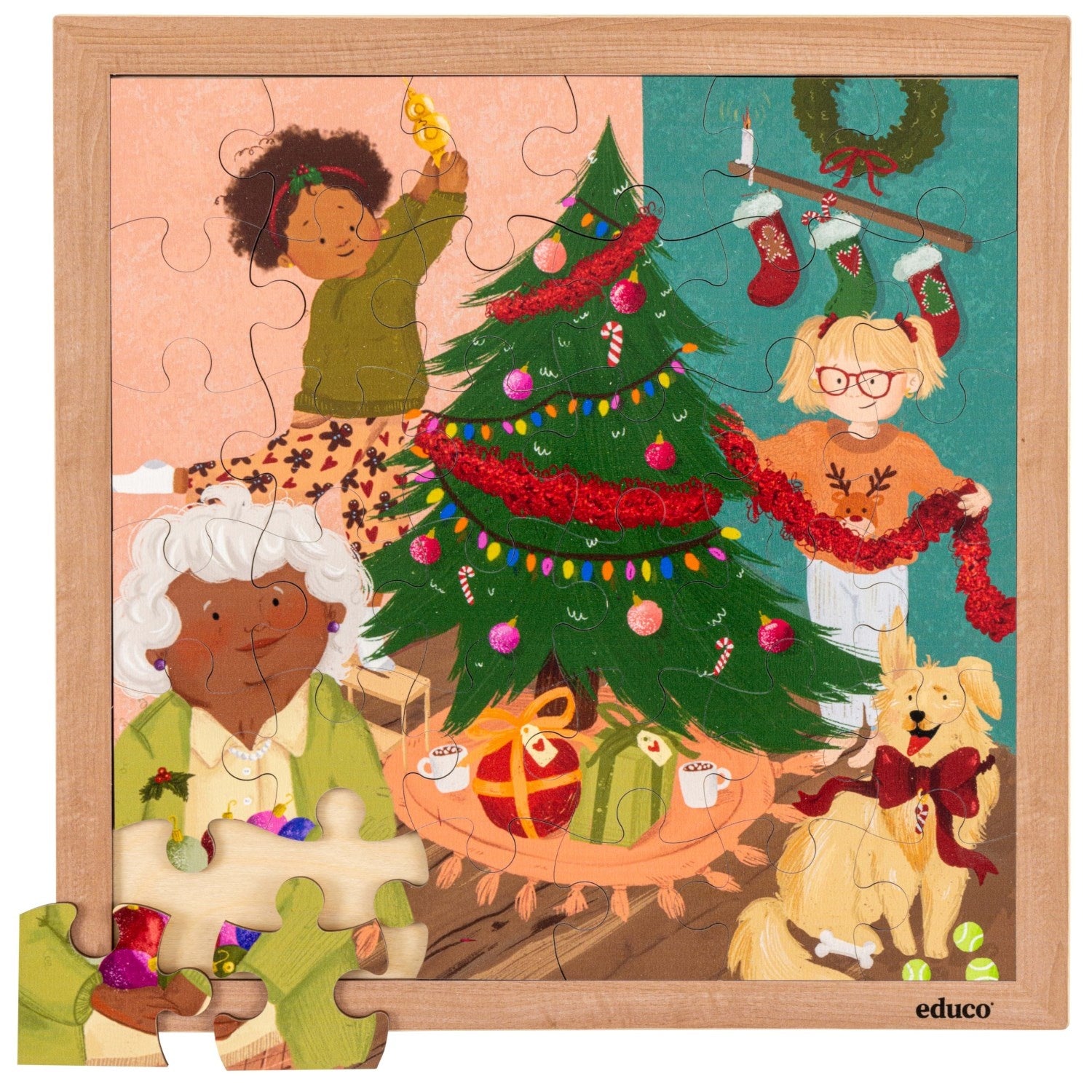 Puzzle de celebraciones - Navidad