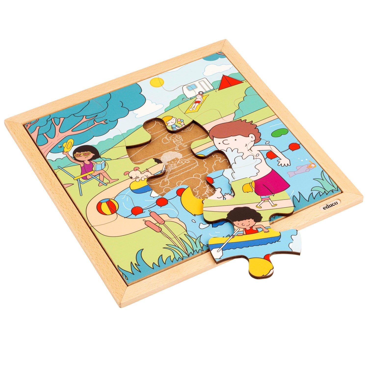 Puzzle de las estaciones - Verano