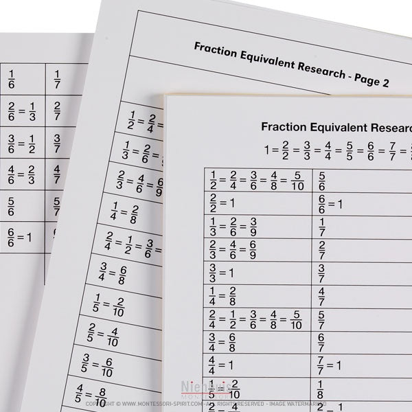 Imagen de Recherche-de-fractions-equivalentes