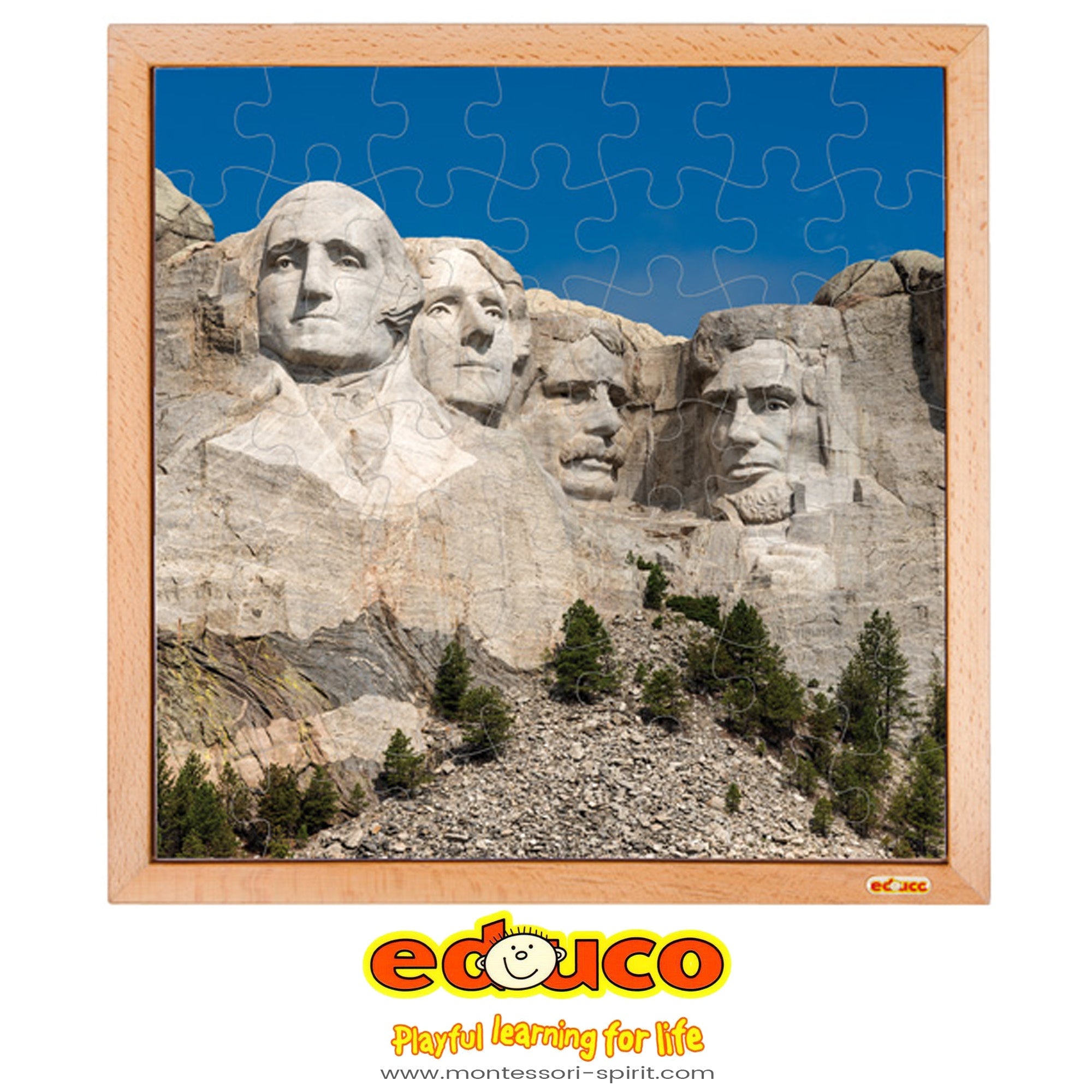 USA puzzle - Monte rushmore (49 piezas)