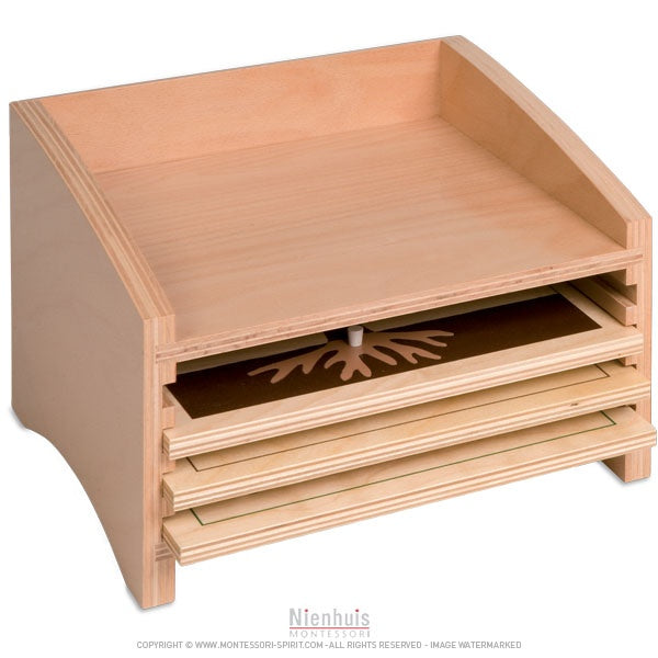 Immagine di Cabinet-de-rangement-des-puzzles-de-botanique