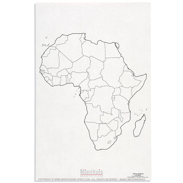 Immagine di Carte-des-etats-de-l-afrique-x50