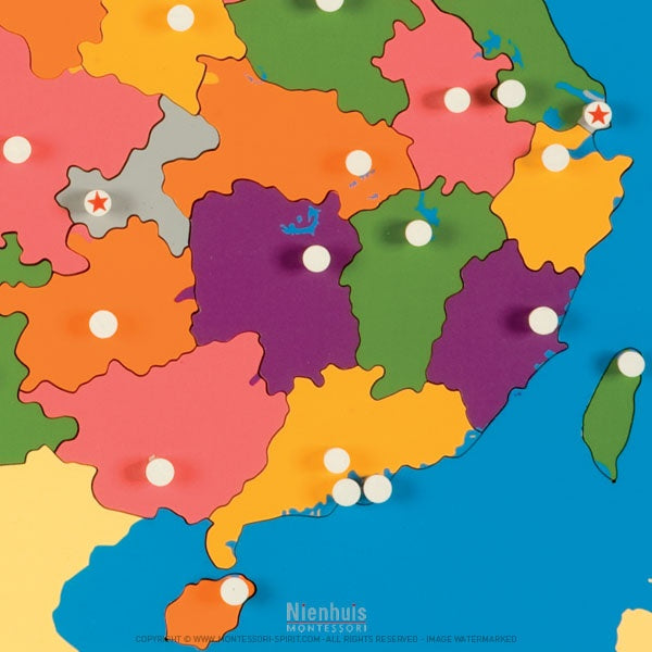 Immagine di Carte-puzzle-de-la-chine