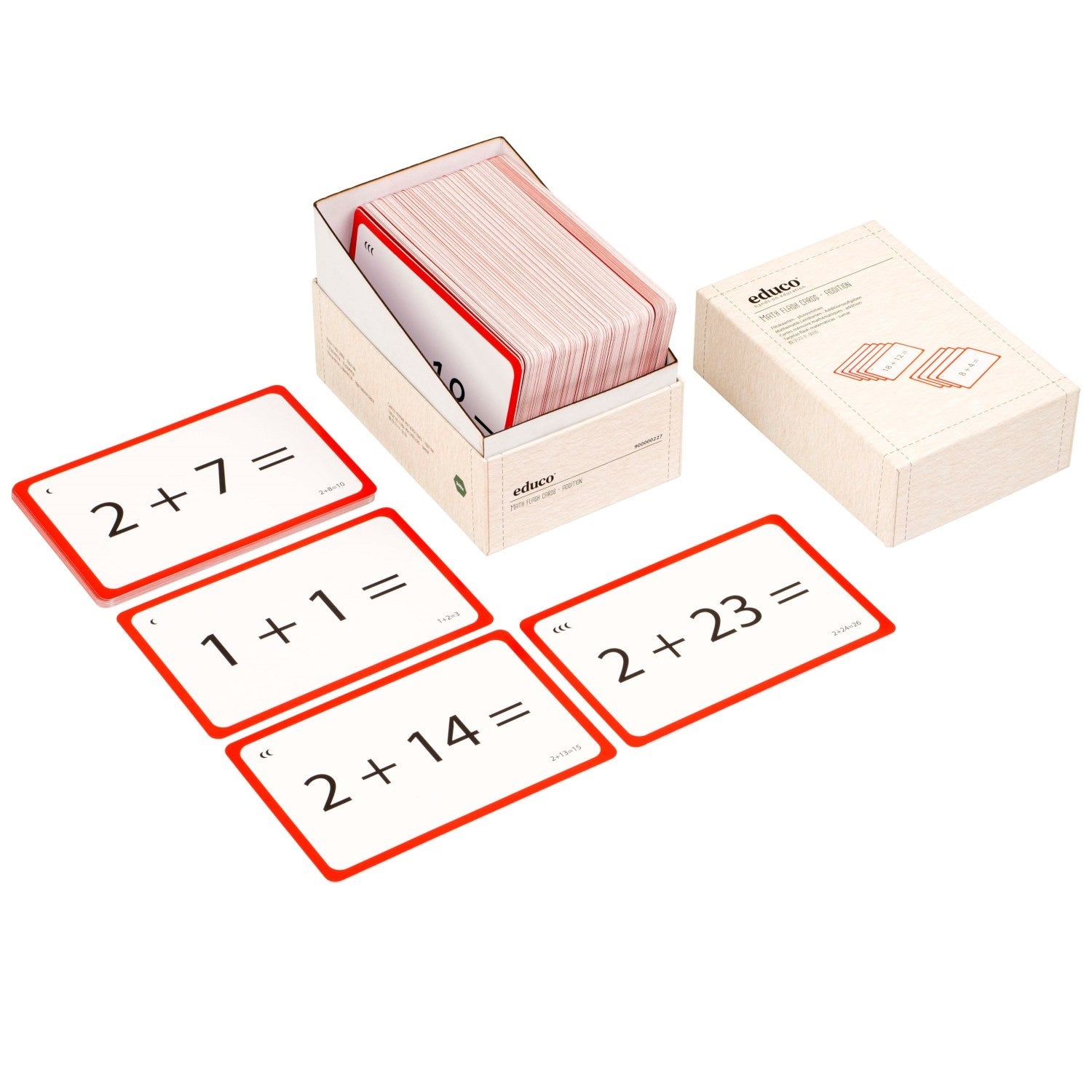 Flashcards di matematica - Addizione