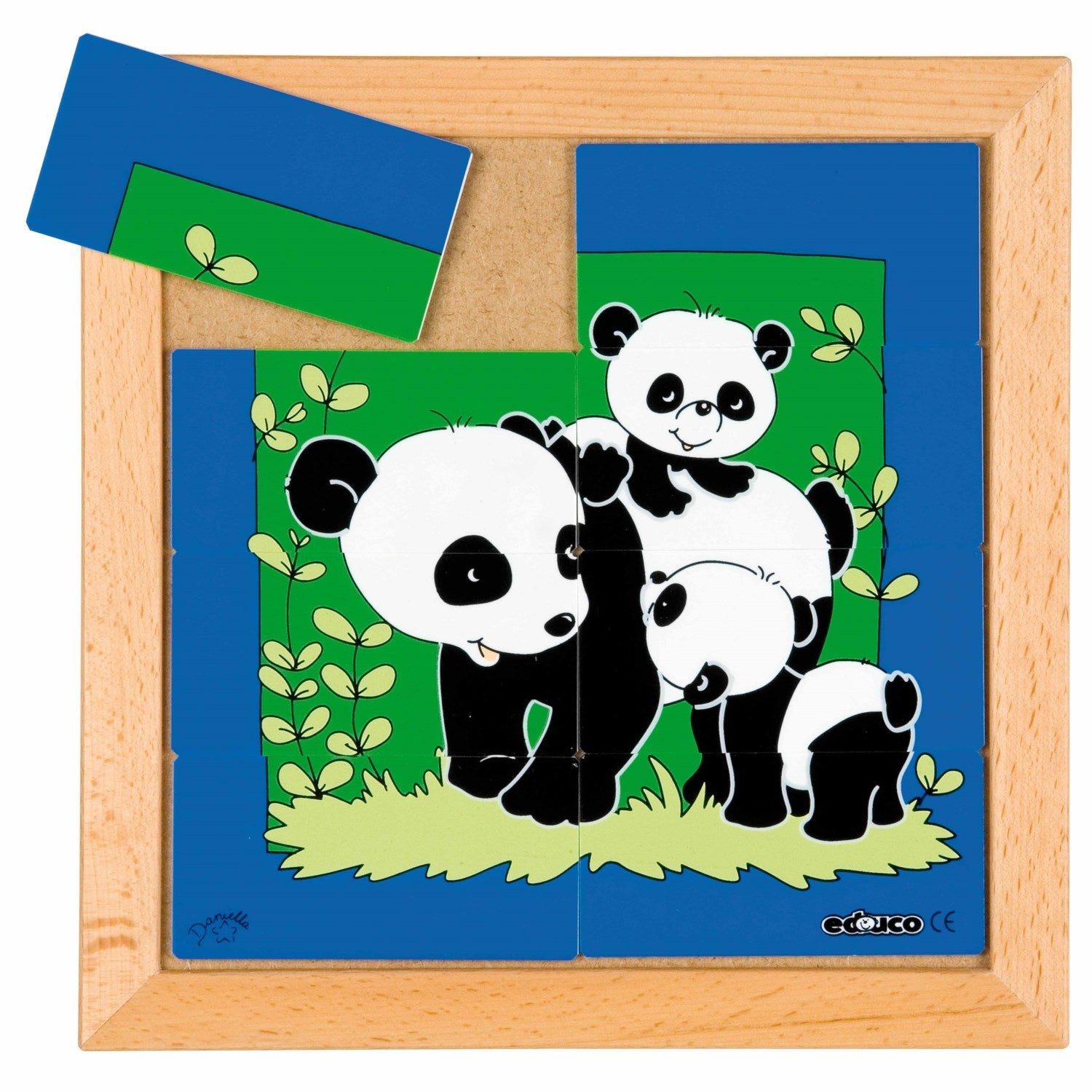 Puzzle di animali - panda