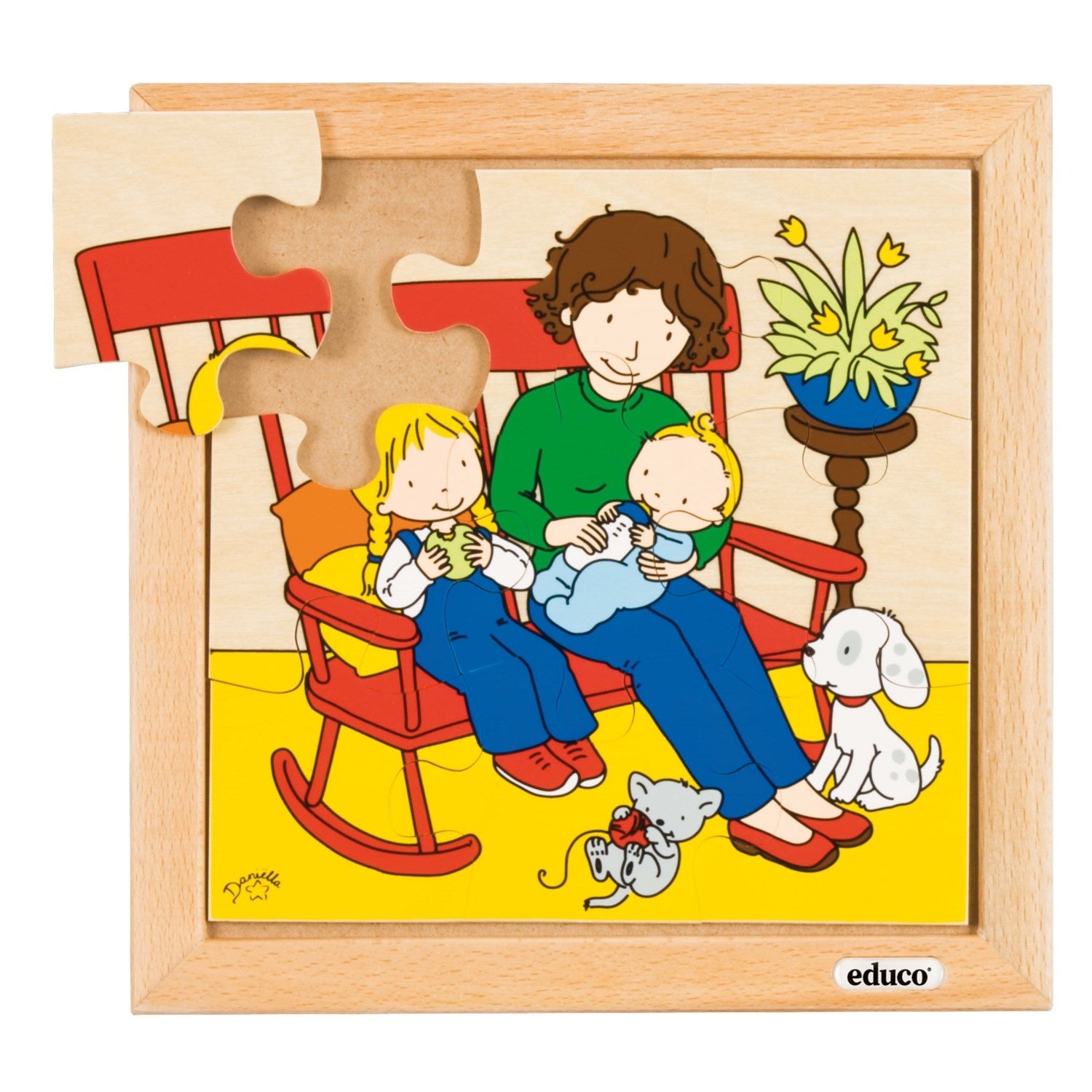 Puzzle per bambini - pasti